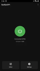 ByeByeDPI скриншот